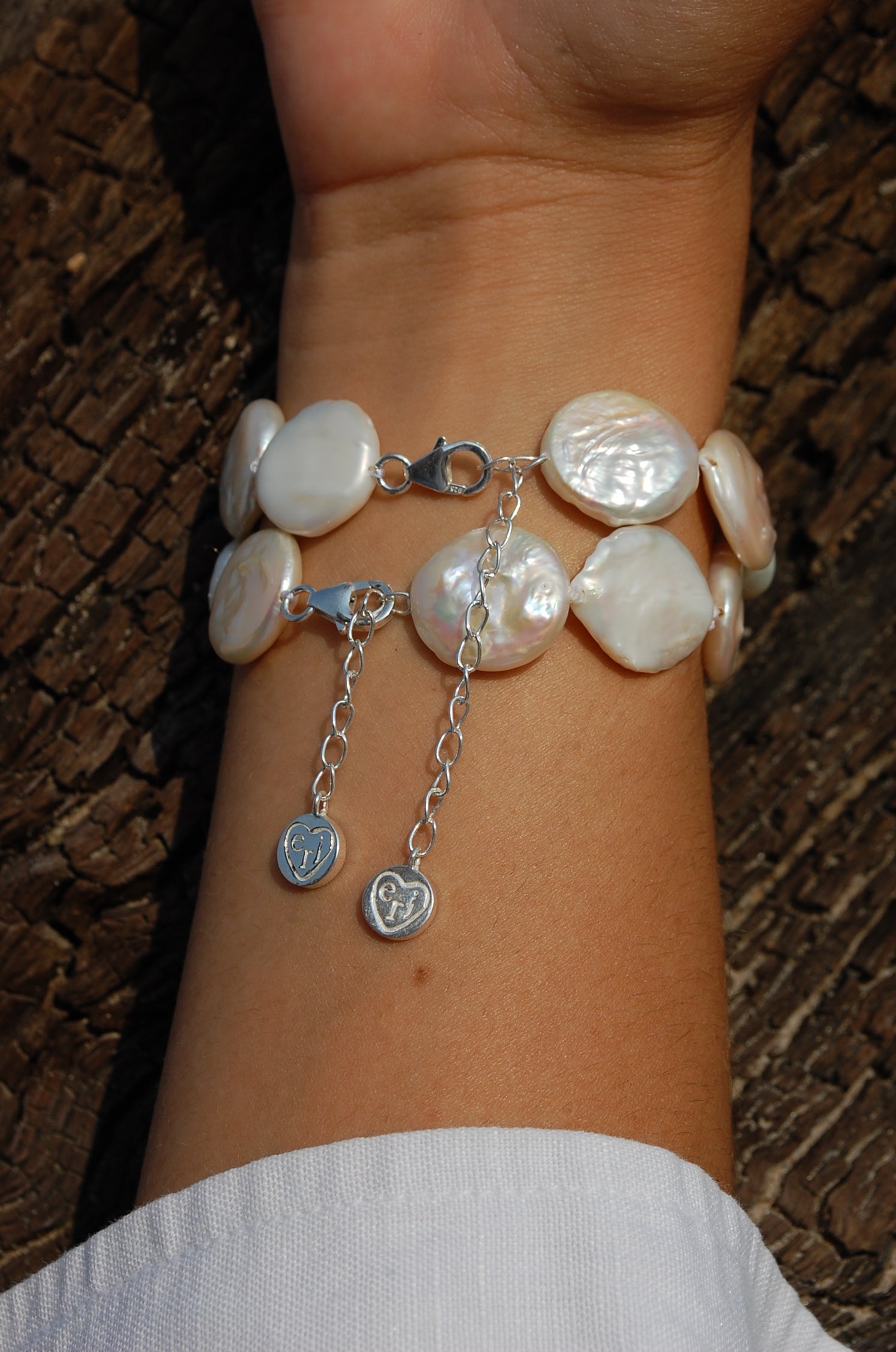 coin pearl bracelet