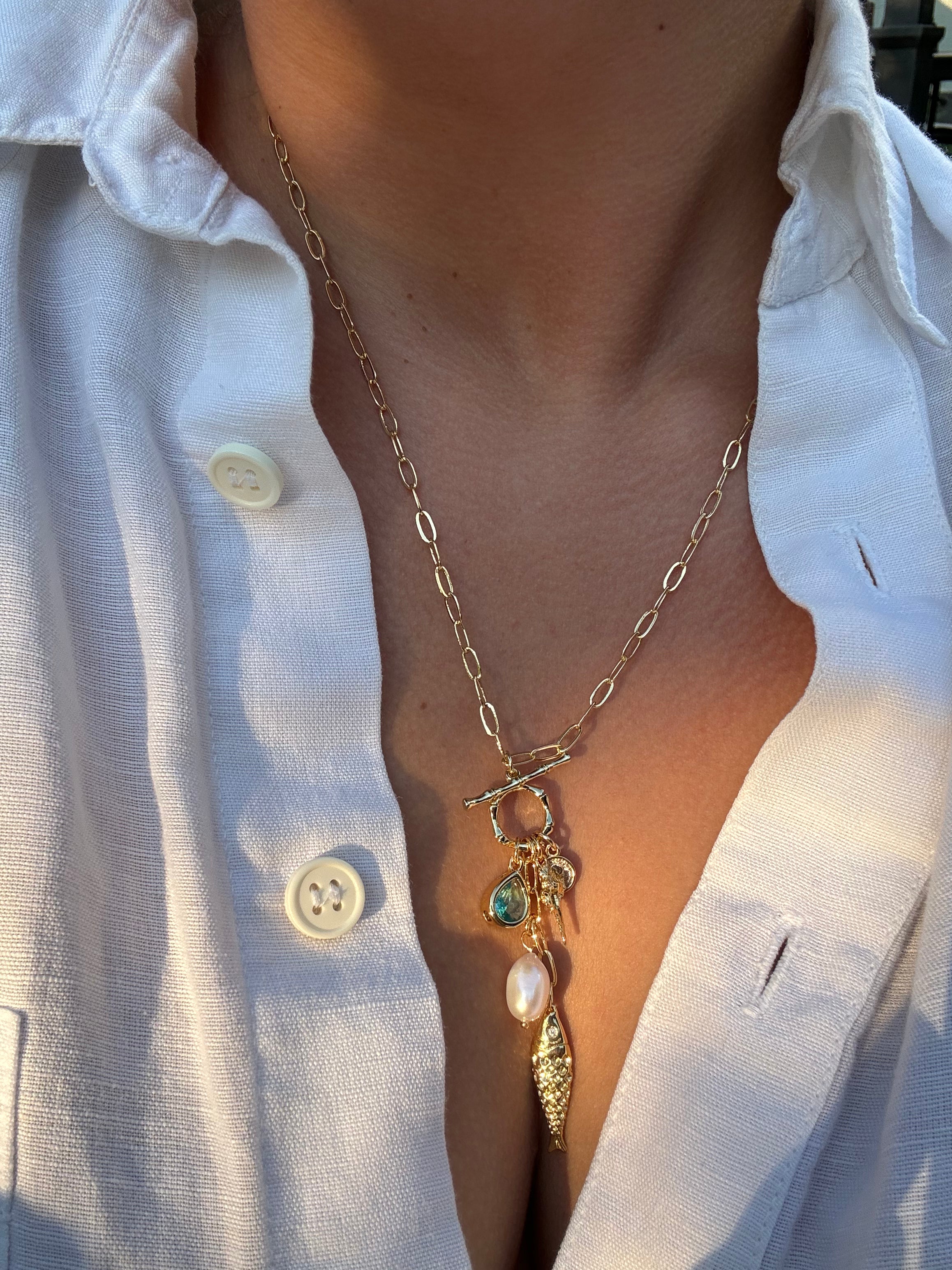 early morning in nantucket necklace