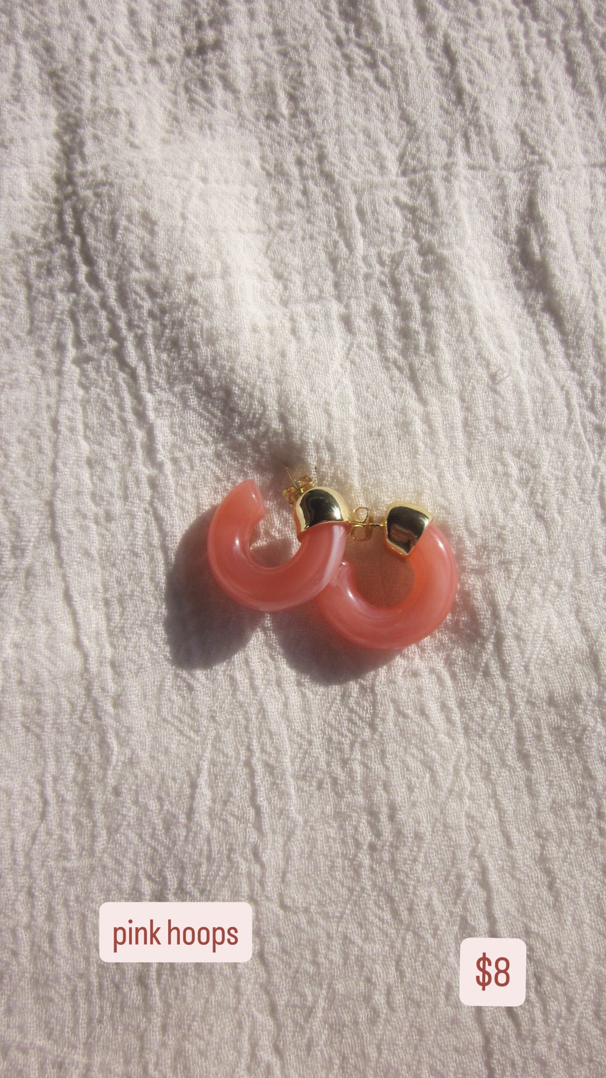 Pink hoops