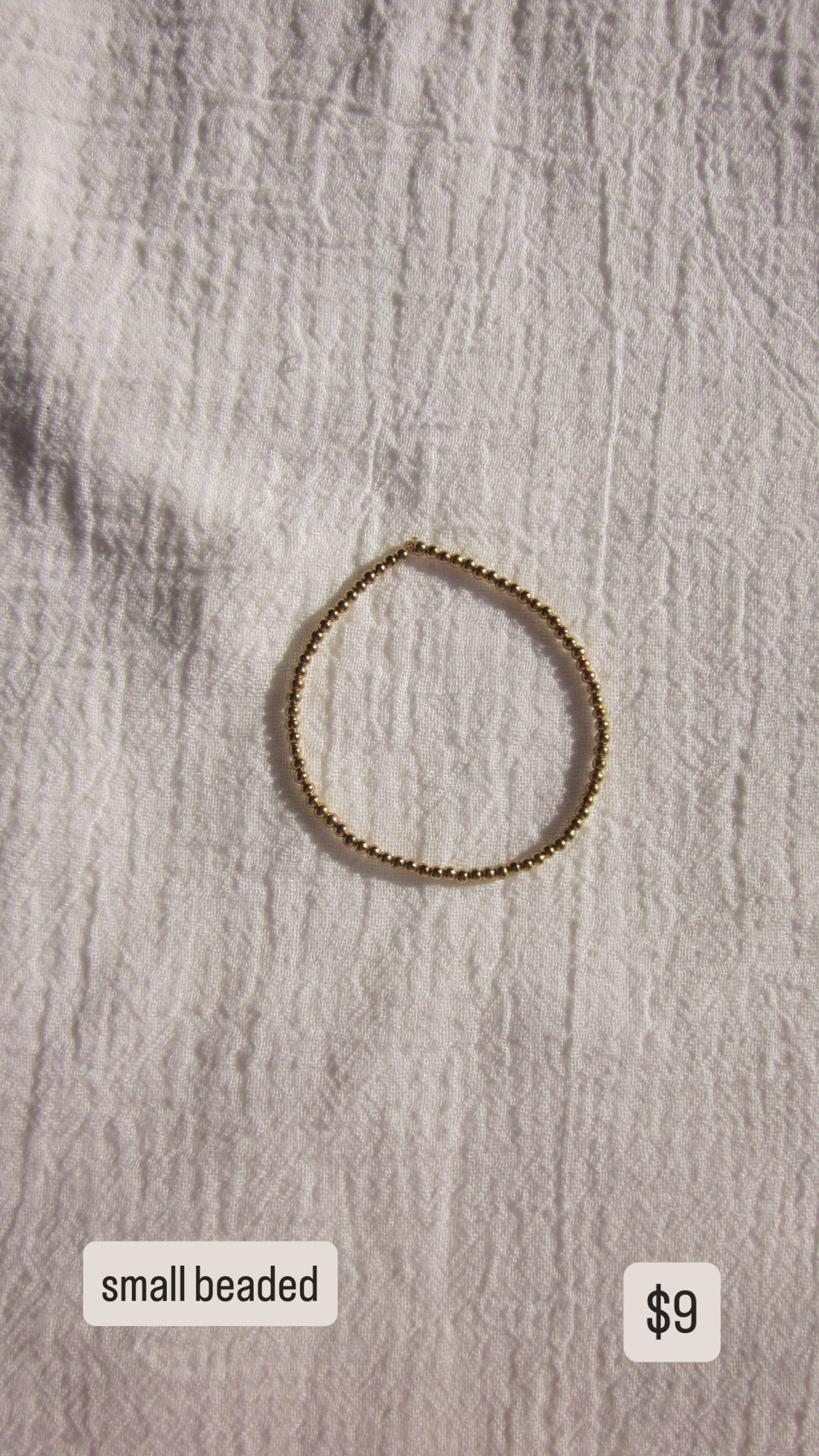 Small beads bracelet
