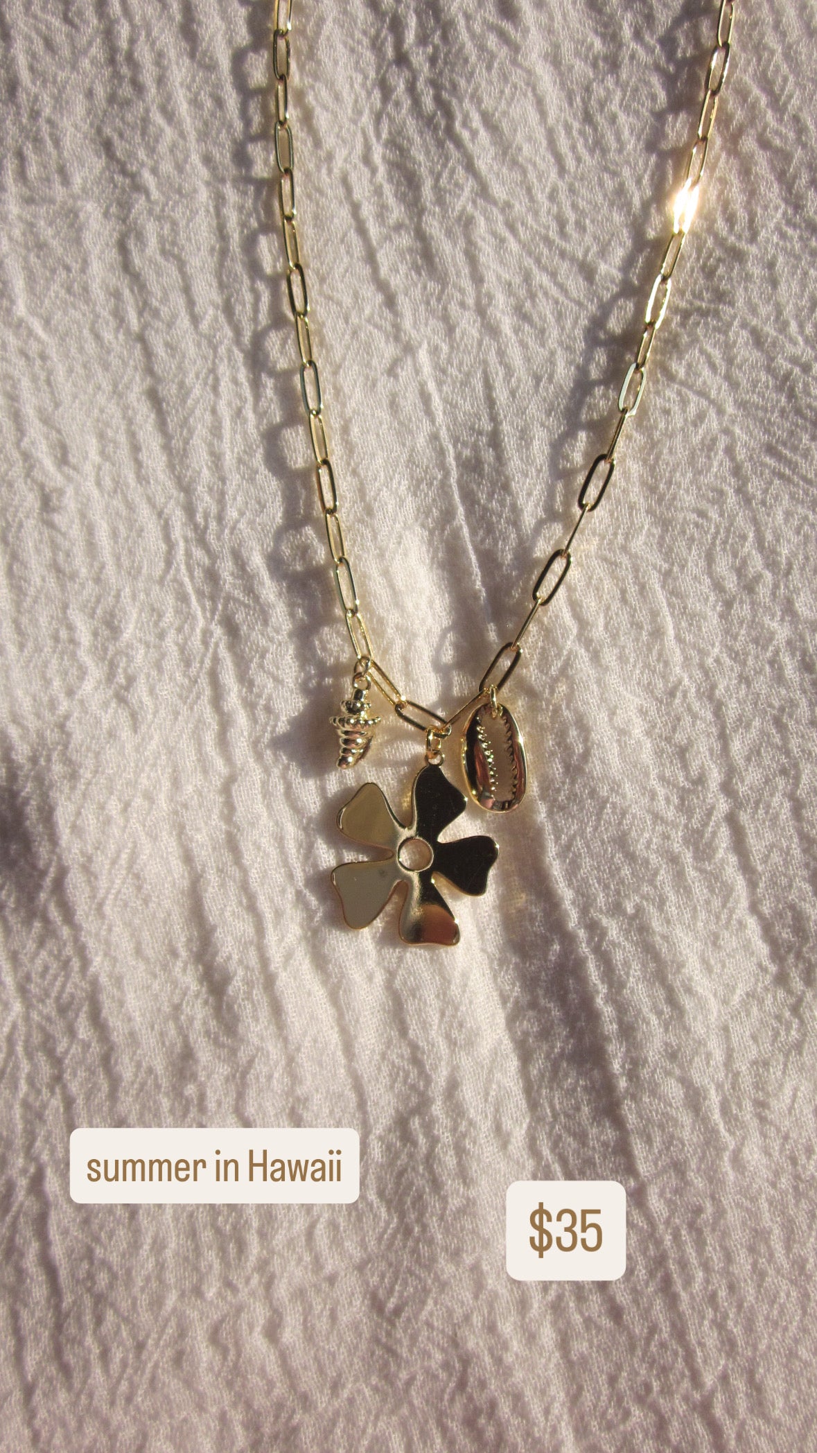 Summer in Hawaii necklace