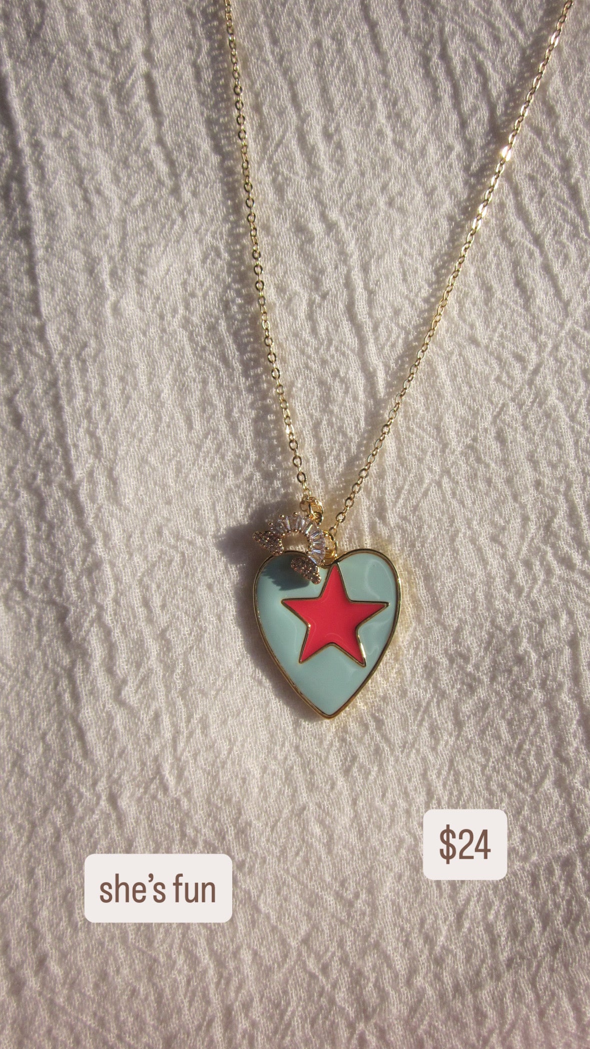 She’s fun necklace