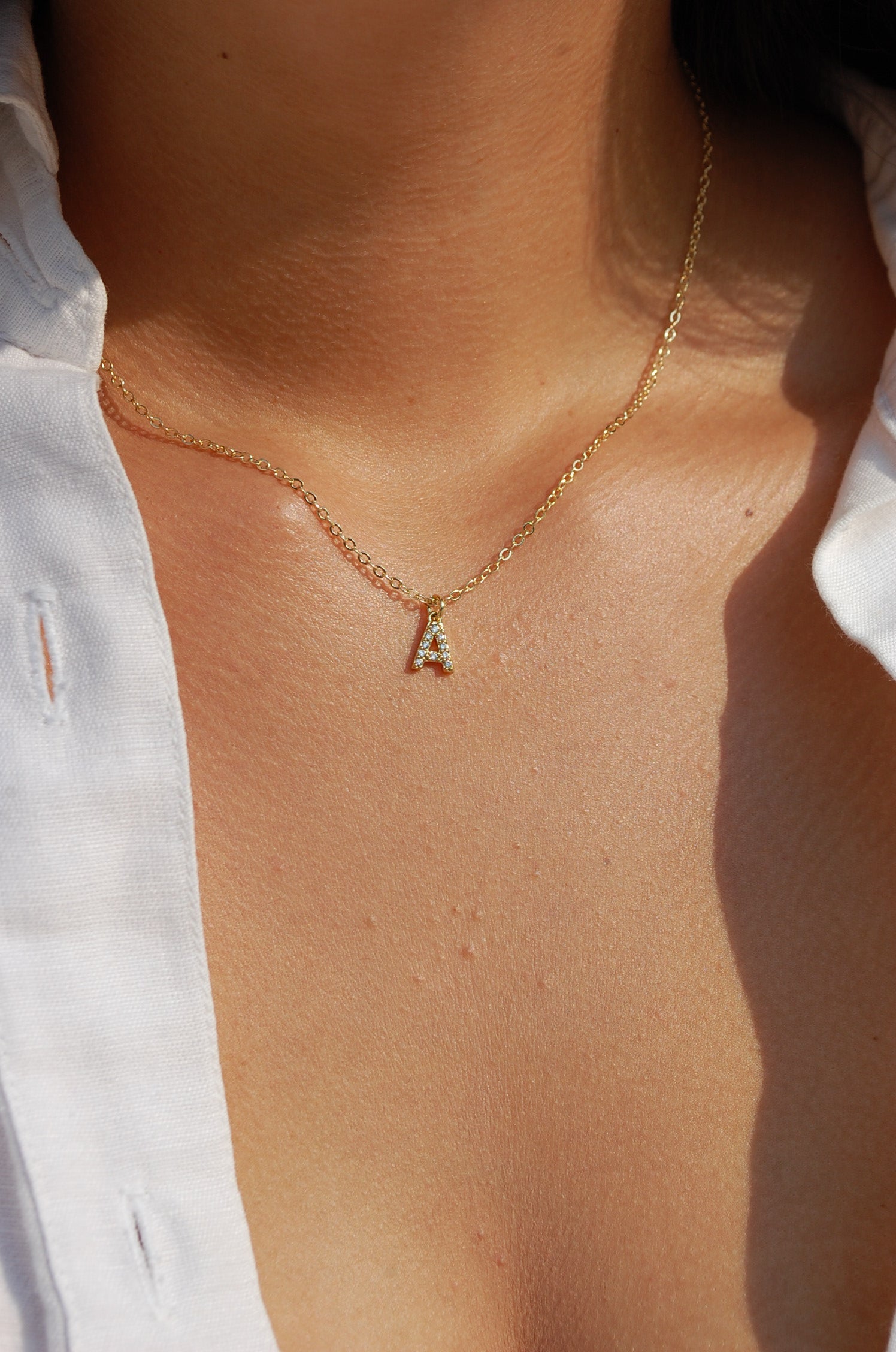 initial necklace