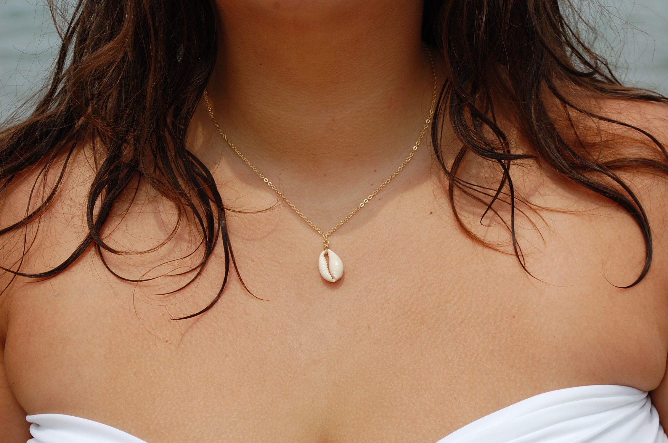 cowrie necklace