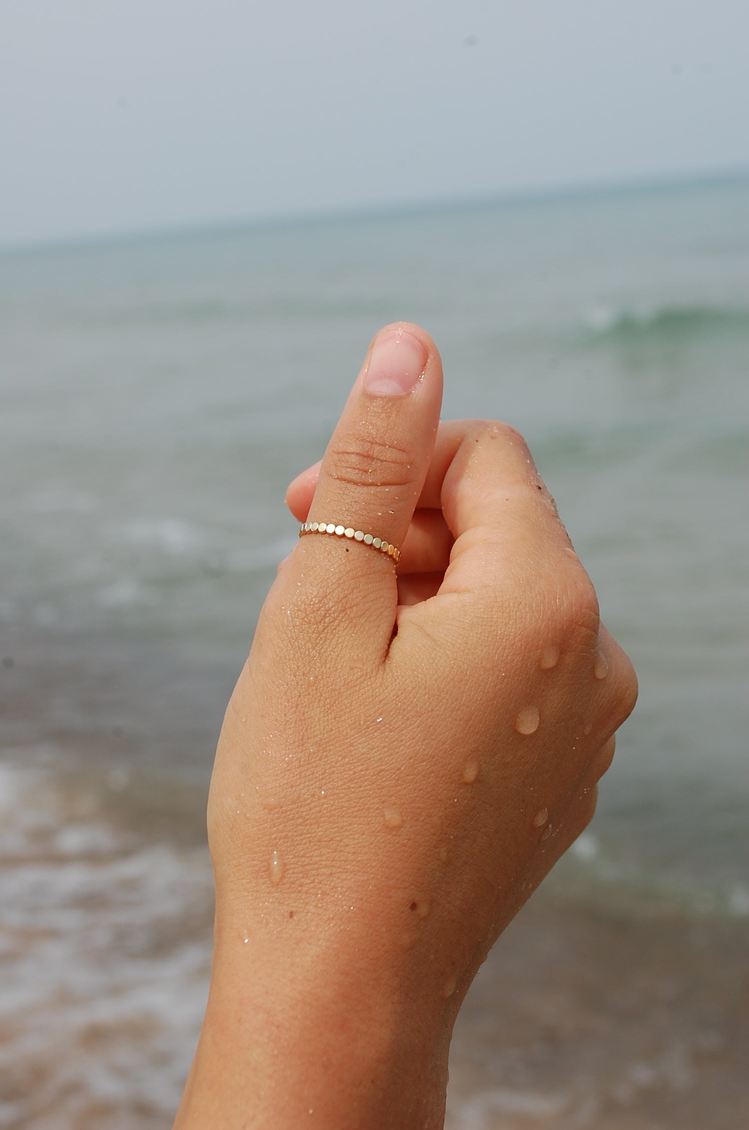 flat dotted ring