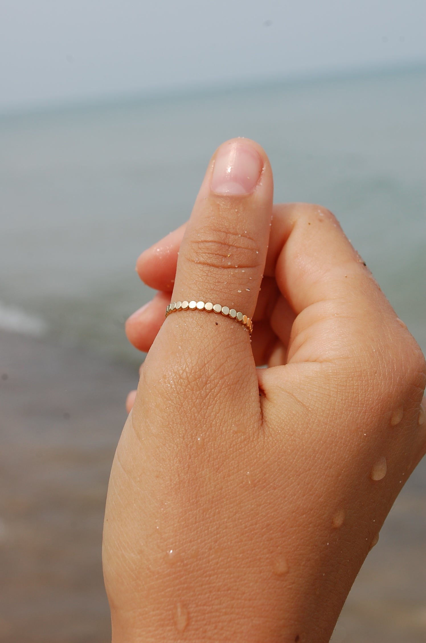 flat dotted ring