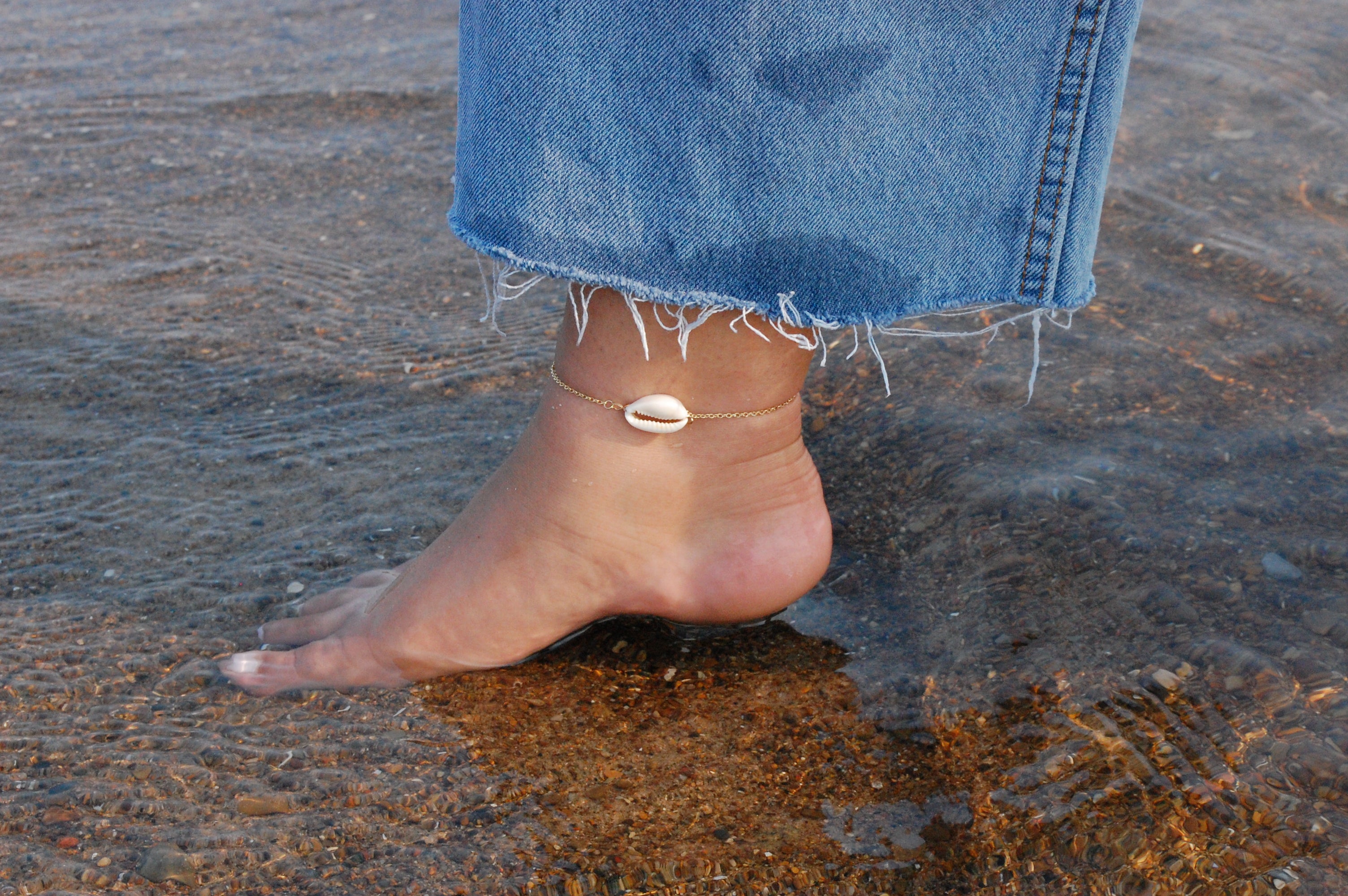 mermaid anklet