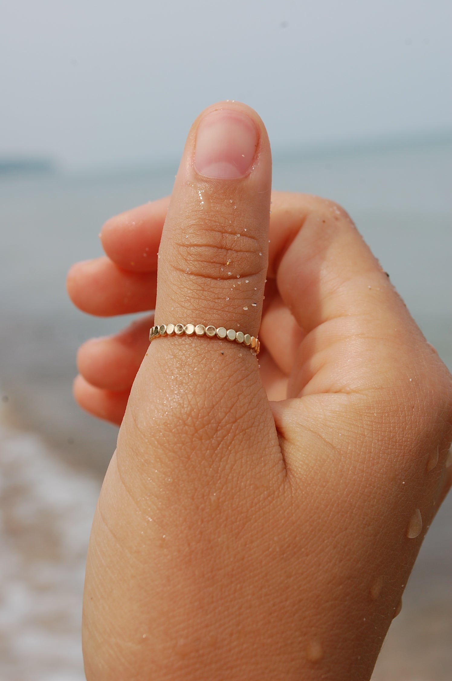 flat dotted ring