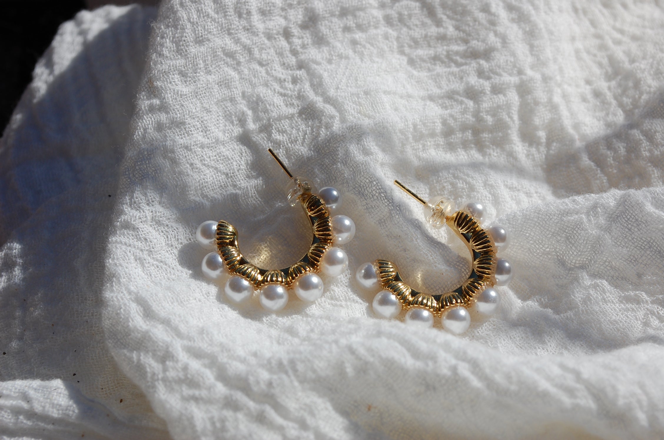 pearly hoops