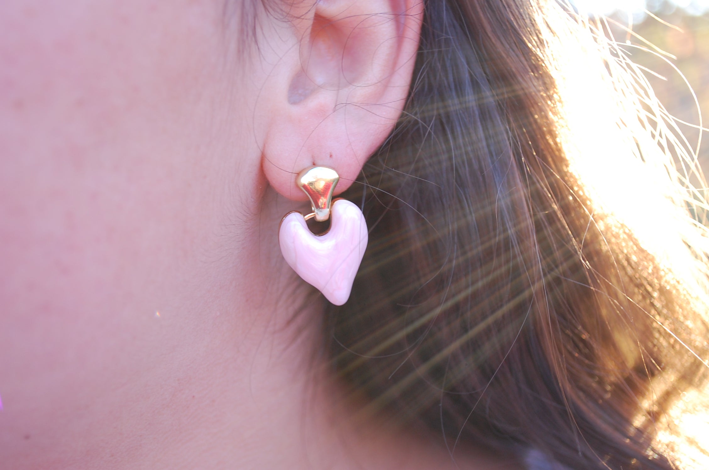 in love earrings