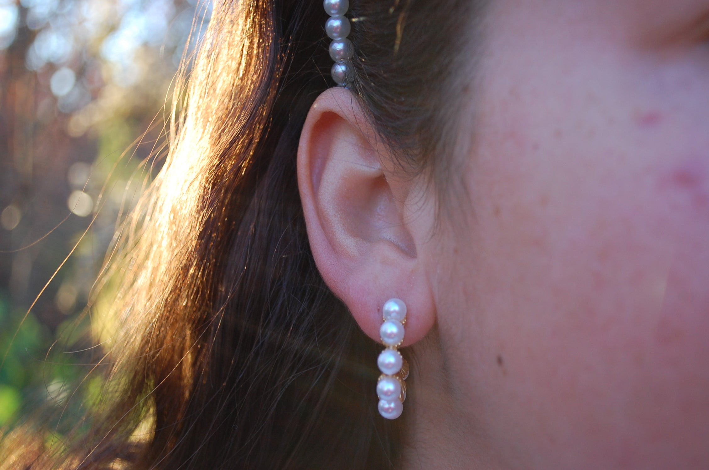 pearly hoops