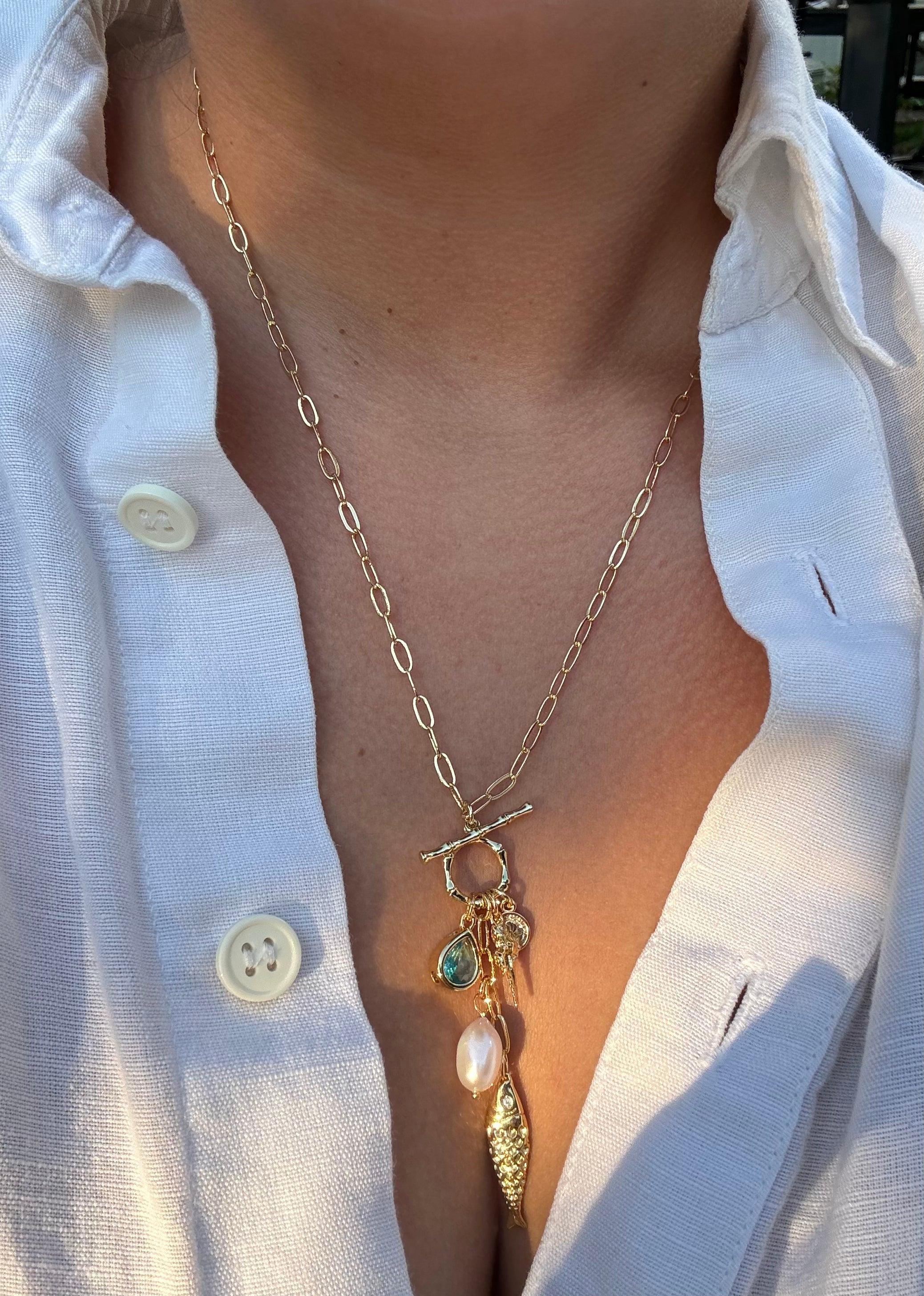 early morning in nantucket necklace