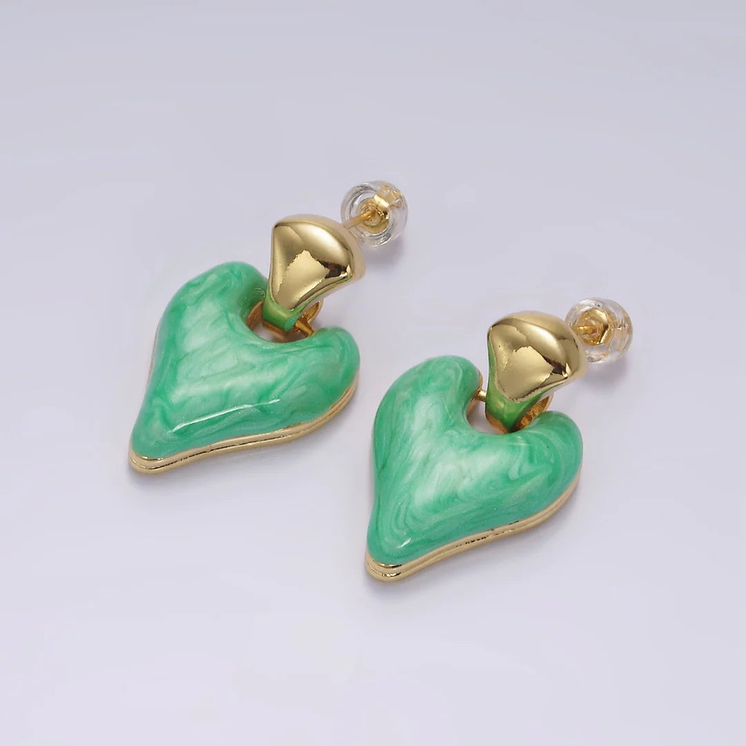 in love earrings