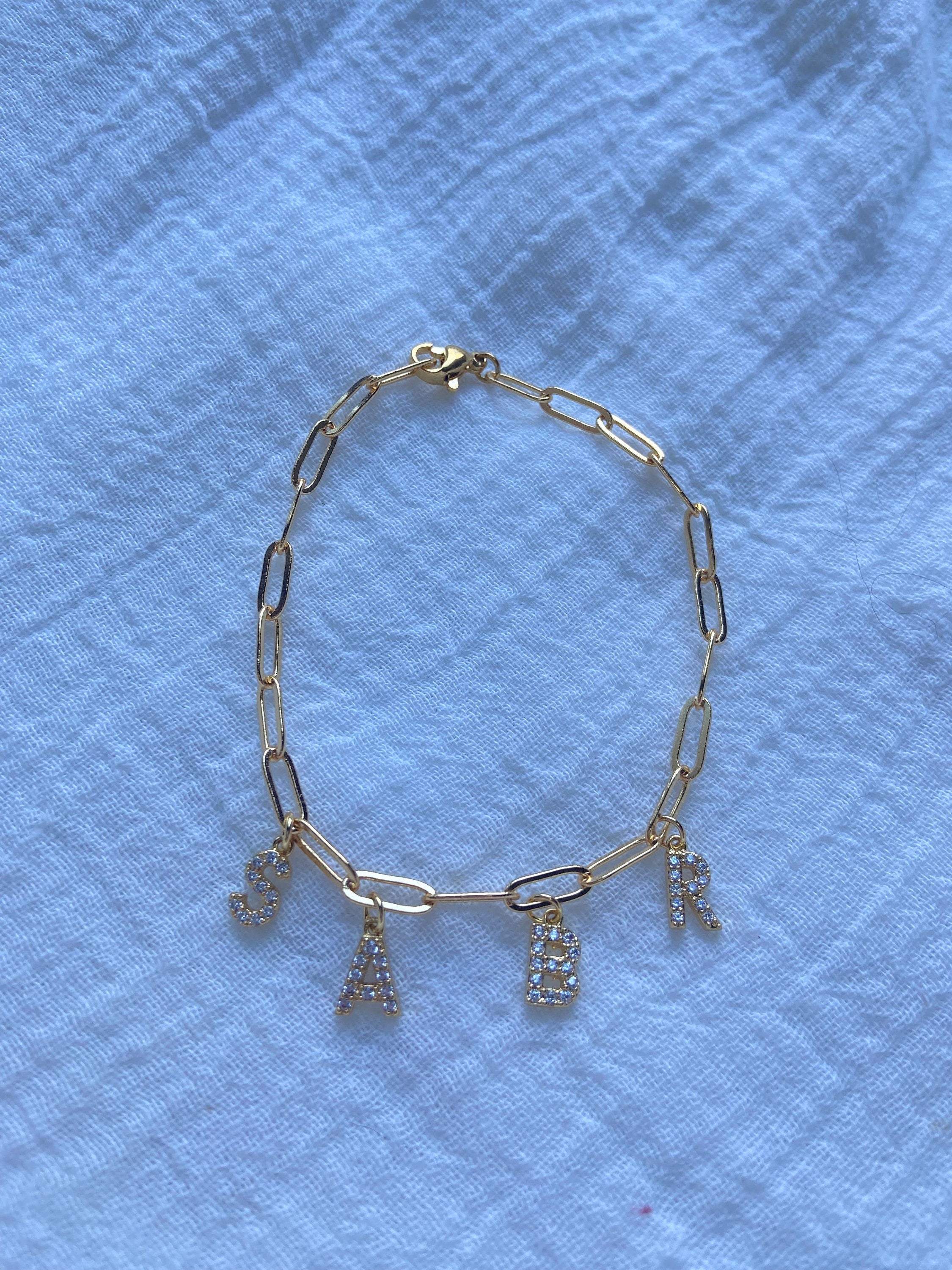 Custom charm bracelet