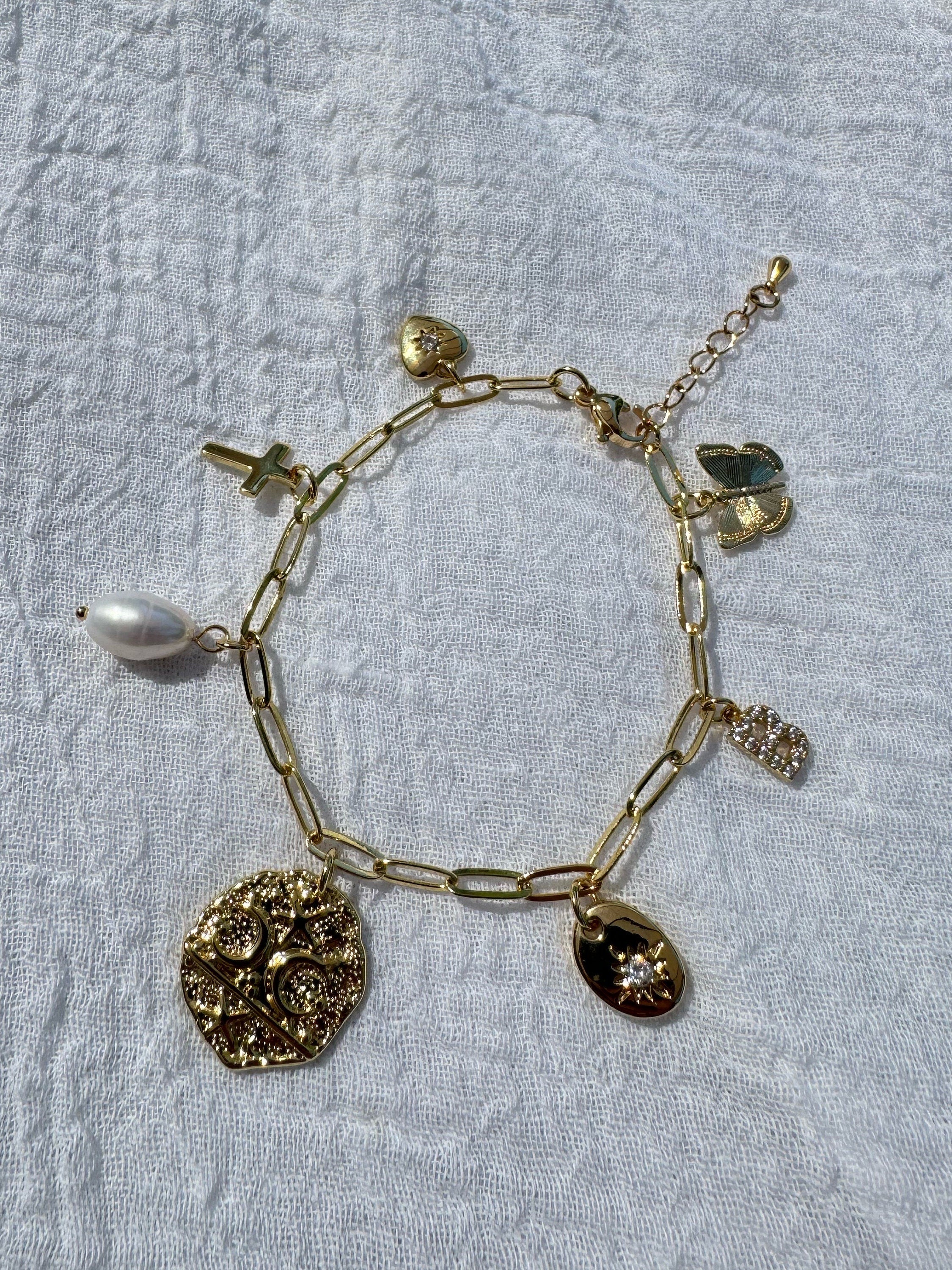 Custom charm bracelet